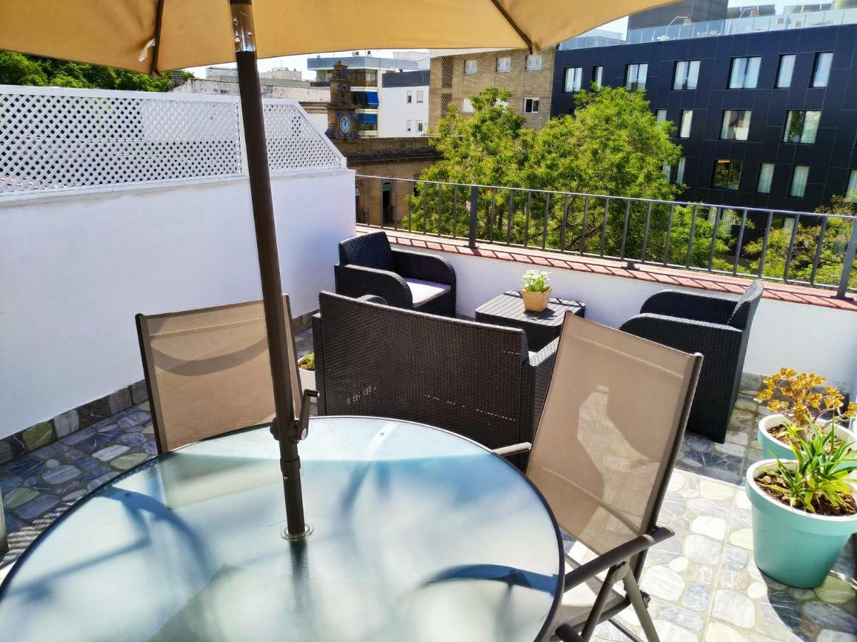 شقة Charming Terrace - Sunny Chill Out Terrace إشبيلية المظهر الخارجي الصورة